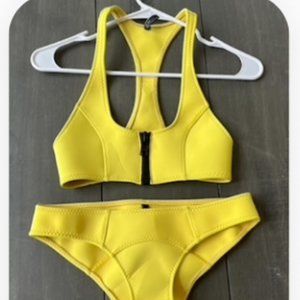 Yellow Lisa Marie Swimsuit Set